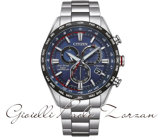 Orologio Citizen Eco Drive Uomo Super Titanium Chrono Cb L