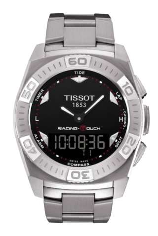 TISSOT RACING-TOUCH orologio uomo acciaio Mod. T002.520.11.051.00-0