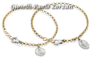 Bracciale " i sacri" Donna Oro in oro 18 kt e argento Ref. DSBF2184-0