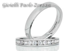 FEDI Matrimoniali Zanzibar di Donna oro in oro bianco e brillanti Ct 1.00 FUOB048/C-0