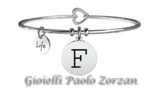 Bracciale kidult iniziale lettera F emozioni Ref. 231555F-0