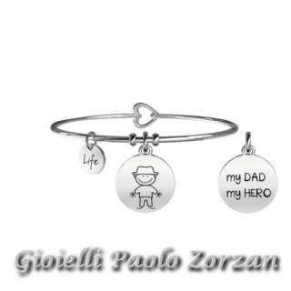 Bracciale kidult papà dad in acciaio Ref. 231566-0