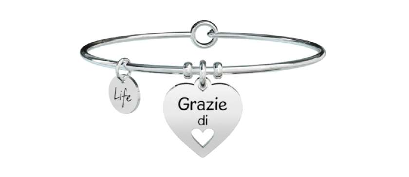 Bracciali kidult nuova collezione 2018 CUORE | GRAZIE ref. 731298-0