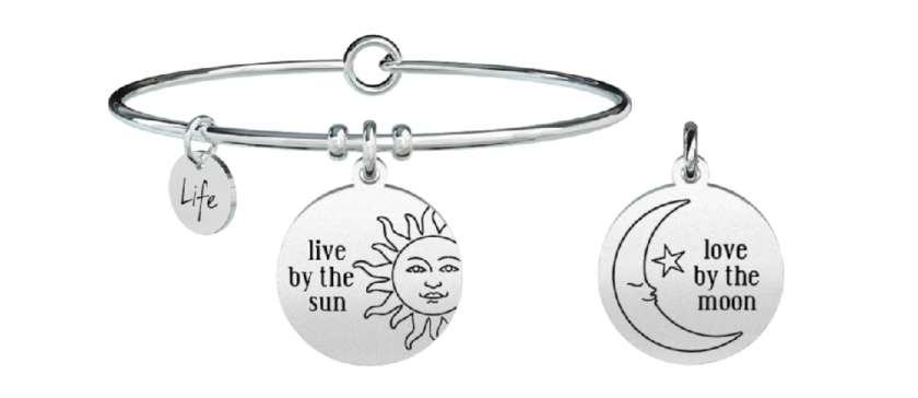 Bracciali kidult nuova collezione 2018 LIVE BY THE SUN LOVE BY THE MOON ref. 731310-0