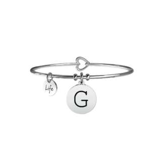 Bracciale Kidult Symbols Iniziale Lettera G Acciaio 231555G -0