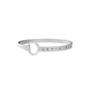 Bracciale Kidult in Acciaio con Frase – Collezione LIFE Philosophy – 231706-0