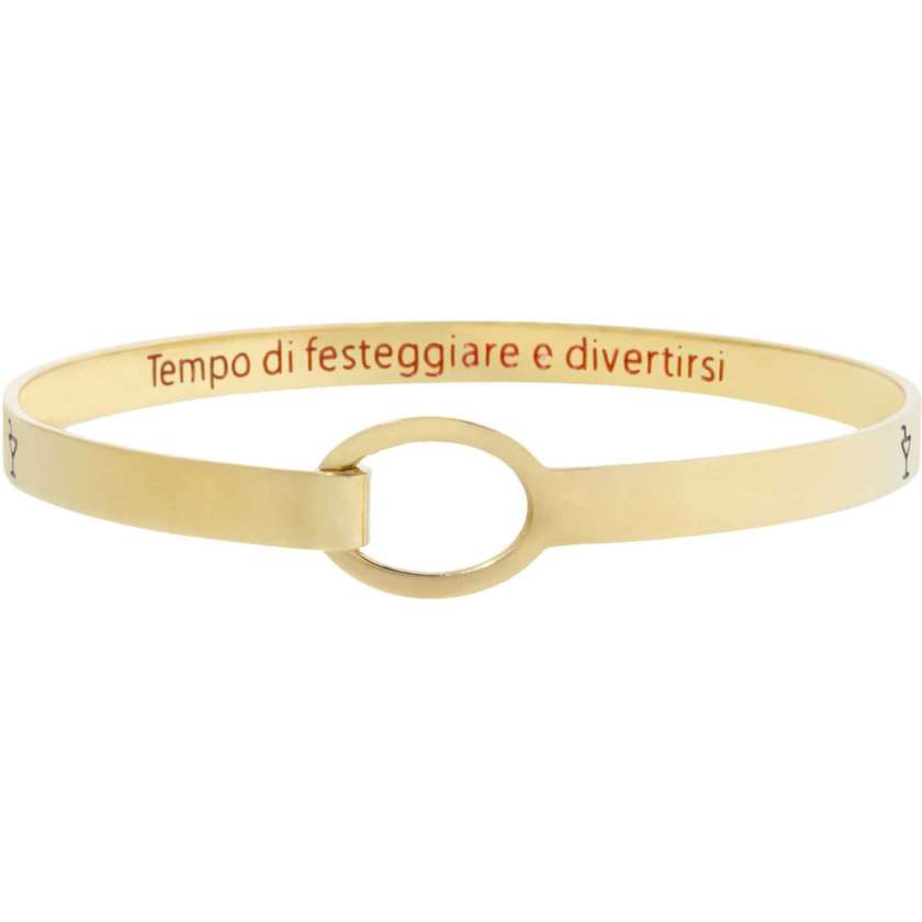 bracciale gioielli Marlù Time To Senza Gemme 18BR062G-0