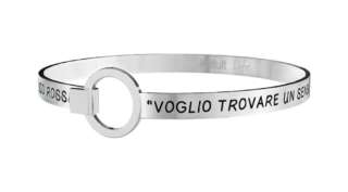 BRACCIALE KIDULT CON SCRITTA"VOGLIO TROVARE UN SENSO.". VASCO ROSSI 731471-0