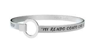 BRACCIALE KIDULT CON SCRITTA"MI RENDO CONTO CHE.". VASCO ROSSI 731472-0