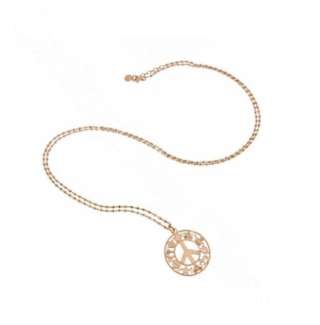 COLLANA RUE DES MILLE PALLINI CON AMULETO PACE REF. CL016PACE-0