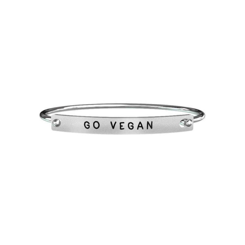 Bracciale Kidult Uomo – Go Vegan – in Acciaio – 731187-0