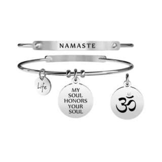 Bracciale Donna Kidult in Acciaio Namaste | Uguaglianza – Spirituality – 731245-0