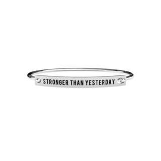 Bracciale Uomo Kidult in Acciaio | Stronger Than Yesterday – Philosophy – 731398-0