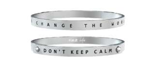 Bracciale Kidult uomo Acciaio Philosophy DONT'T KEEP CALM.... 731170-0