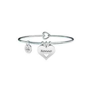 Bracciale Donna Kidult in Acciaio Cuore | Nonno – Family – 731617-0