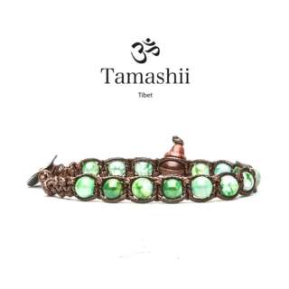 Bracciale Tamashii Agata Verde Menta (6mm) cod. BHS601-209-0