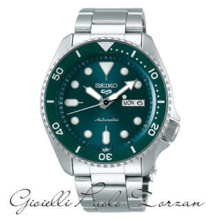 Orologio Seiko 5 Sports SRPD61K1 Sports Style Automatic Quadrante e Ghiera Verde  Orologi Meccanici