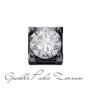 Griffe 0,05 ct in oro brunito e diamante Elements DonnaOro Ref. DCHF3470.005  Punti Luce e Pietre