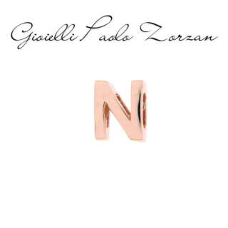 Elemento Lettera N Rosa Rue Des Mille Per Bracciale Carousel Ref. Xrn  Numeri e Lettere