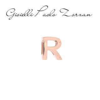 Elemento Lettera R Rosa Rue Des Mille Per Bracciale Carousel Ref. Xrr  Numeri e Lettere