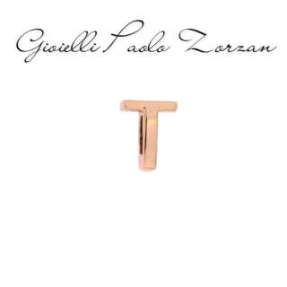 Elemento Lettera T Rosa Rue Des Mille Per Bracciale Carousel Ref. Xrt  Numeri e Lettere