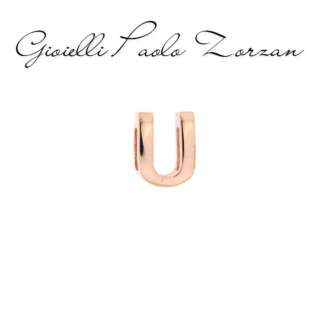 Elemento Lettera U Rosa Rue Des Mille Per Bracciale Carousel Ref. Xru  Numeri e Lettere