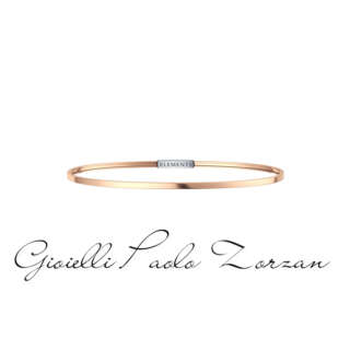 Bracciale Rigido Elements Di Donna Oro Bangle Oro Rosa Interno Cavo Dfbf4107   Bracciali Rigidi Bracciali