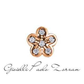 Fiore in oro rosa e diamanti Elements DonnaOro Ref. DCHF6535.003  Simboli