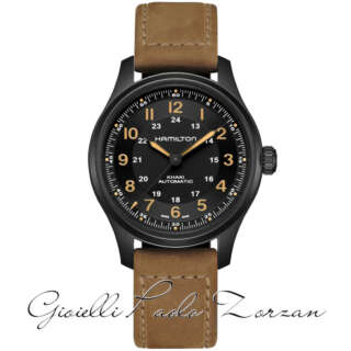 Orologio Uomo Hamilton Khaki Field Titanium 42mm ref. H70665533  Orologi Meccanici