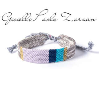 Bracciale Rose Soliel Anita in cotone BR75E  Bracciali