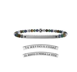 Bracciale kidult uomo TU METTICI IL CUORE AL RESTO CI PENSA LA VITA 732184  Bracciali