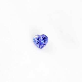 Tanzanite Naturale Taglio a Cuore Ct. 0.79 ref. TZC079EP   Pietre Preziose Pietre preziose e Minerali