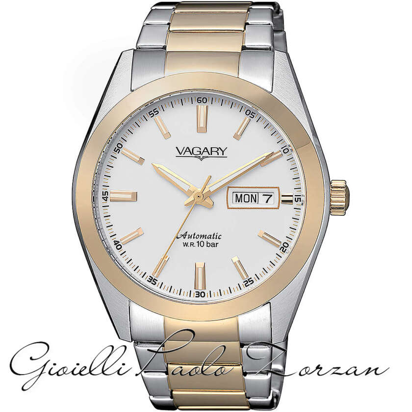 Orologio uomo Vagary Automatico Gear Matic bicolore IX3-238-11L  Orologi Meccanici