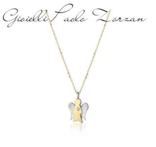 Collana Roberto Giannotti con pendente angelo charm in oro e diamante PZ658  Girocolli