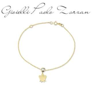 Bracciale Roberto Giannotti in oro con punto luce e pendente angelo NKT369  Girocolli