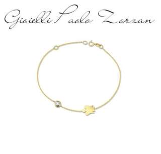 Bracciale Roberto Giannotti in oro con punto luce e angelo NKT371  Bracciali a Maglia