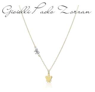 Collana Roberto Giannotti Young con pendente angelo in oro giallo e fiocco NKT332  Girocolli