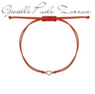 Bracciale Rue des mille tessuto linea del cuore  ORO18KT 18K-BR TS K10 CUOTR  Bracciali