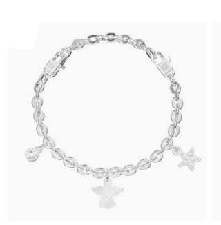 Bracciale regolabile con ciondolo angelo Angelo protezione 732283  Bracciali a Maglia