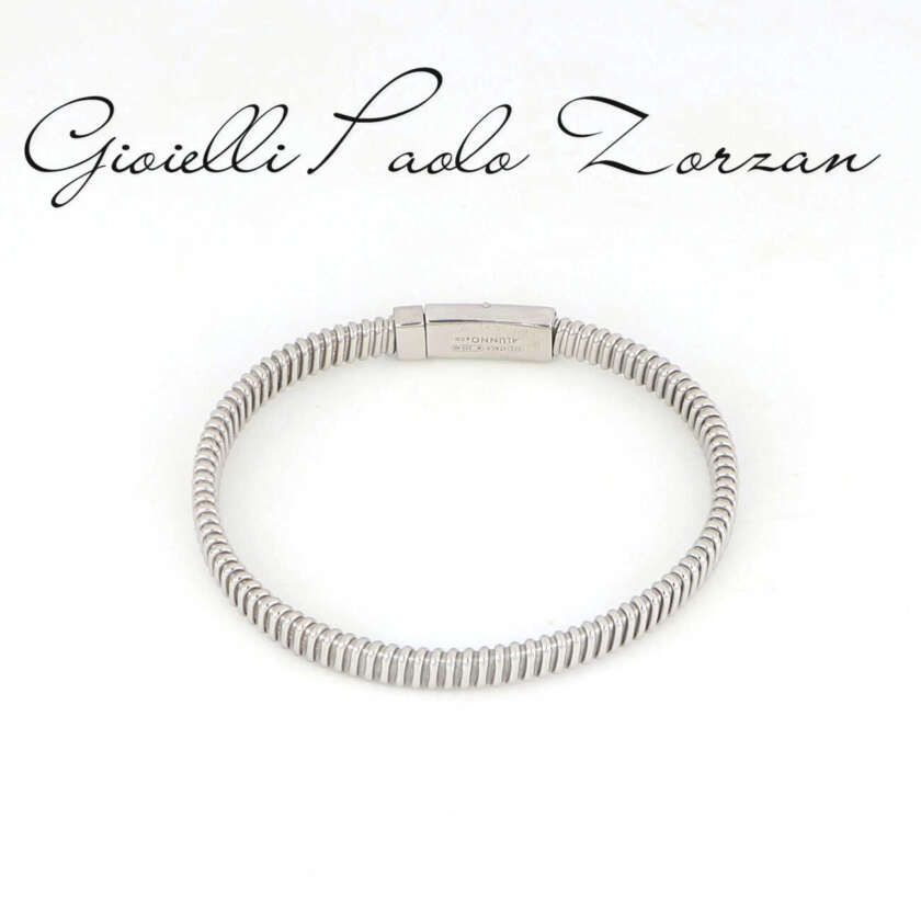 Bracciale semi rigido in argento CZNEW-173  Bracciali Rigidi