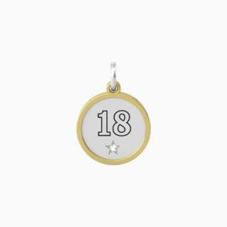 Ciondolo kidult per compleanno 18 anni 18 the best is yet to come 741027  Elementi per Bracciali