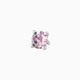 Ciondolo kidult con zircone rosa taglio diamante Energia obiettivo 741118  Elementi per Bracciali