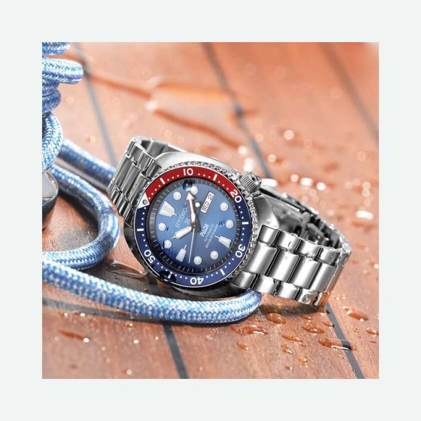 Orologio Seiko PROSPEX  automatico Turtle Pepsi PADI ref. SRPE99K1  Orologi Subacquei