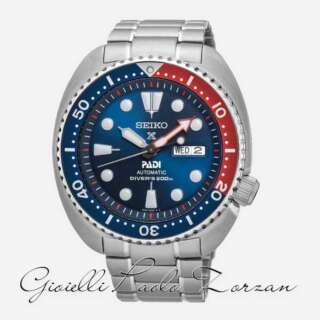 Orologio Seiko PROSPEX  automatico Turtle Pepsi PADI ref. SRPE99K1  Orologi Subacquei