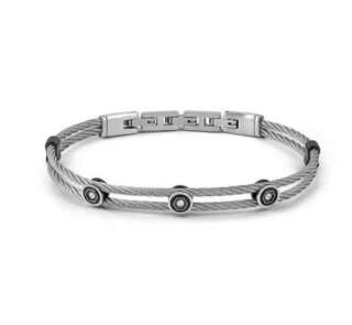 Bracciale Nomination SeaLover con 3 Zirconi bianchi 135002/001  Bracciali