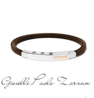 Bracciale rigido Borsari da uomo acciaio BR-ATLA07BE  Bracciali