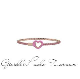 Bracciale Tennis Bimba Gioielli Nanan Bijou Cuore rosa NAN0400  Gioielli per bambini