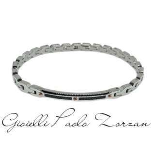 Bracciale Zancan in Acciaio con Spinelli Hiteck EHB191  Bracciali