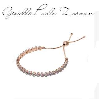 Bracciale Bronzallure Tennis Doppio con Cubic Zirconia  WSBZ00740.BLU  Bracciali Tennis