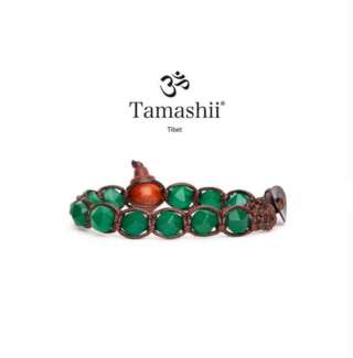 Bracciale Tamashii Diamond Cut Agata verde BHS911-12  Bracciali